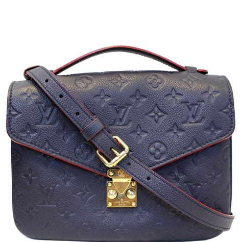 louis vuitton blue leather bag|louis vuitton blue jean bag.